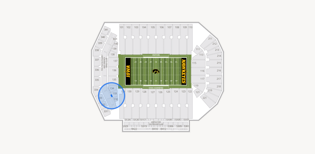 Kinnick Stadium Seating Chart