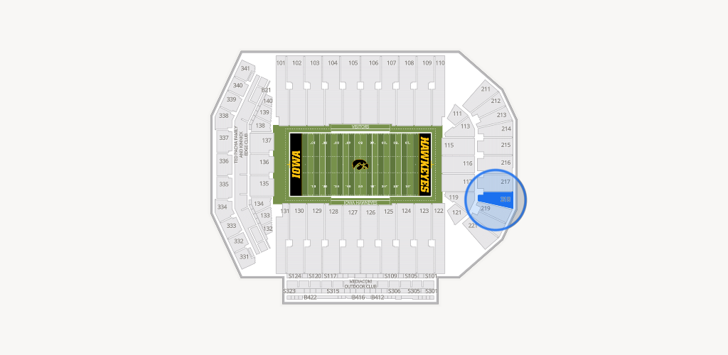 Kinnick Stadium Seating Chart