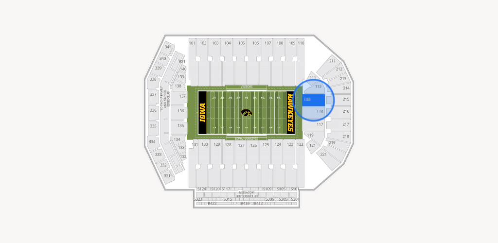 Kinnick Stadium Seating Chart