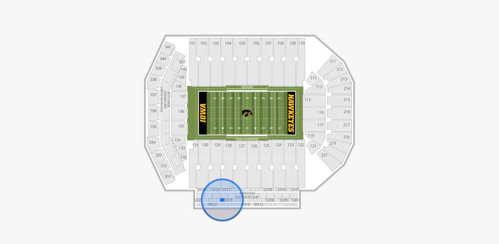 Kinnick Stadium Seating Chart