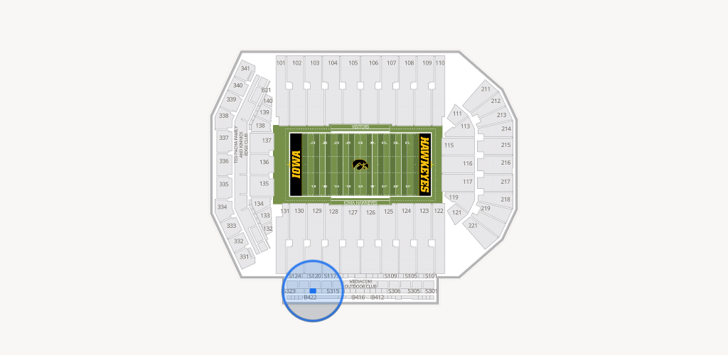 Kinnick Stadium Seating Chart