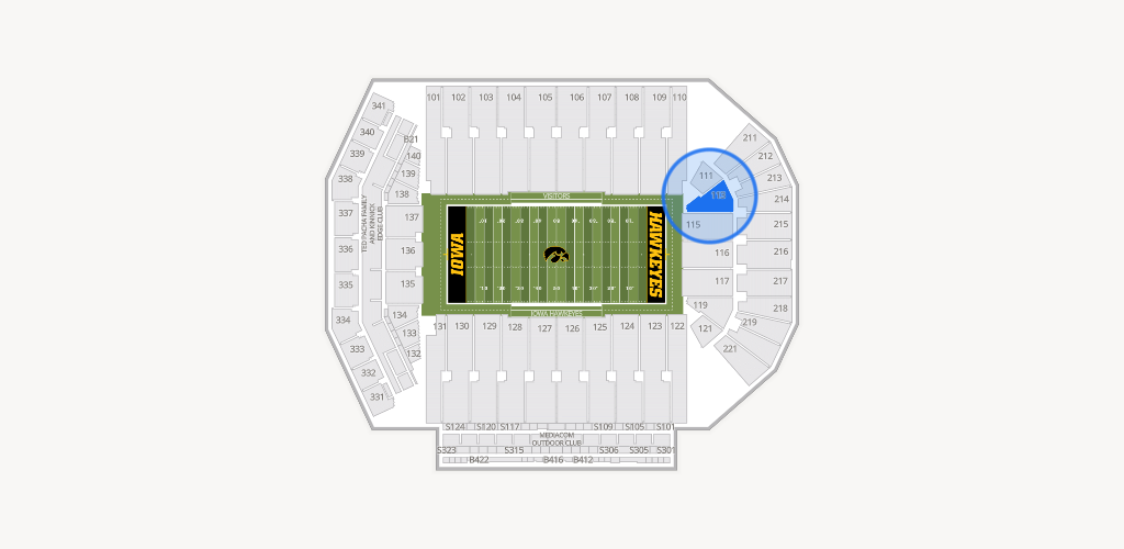 Kinnick Stadium Seating Chart