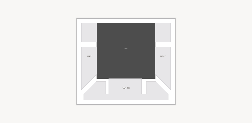 Kleberg Stage at ZACH Theatre Seating Chart