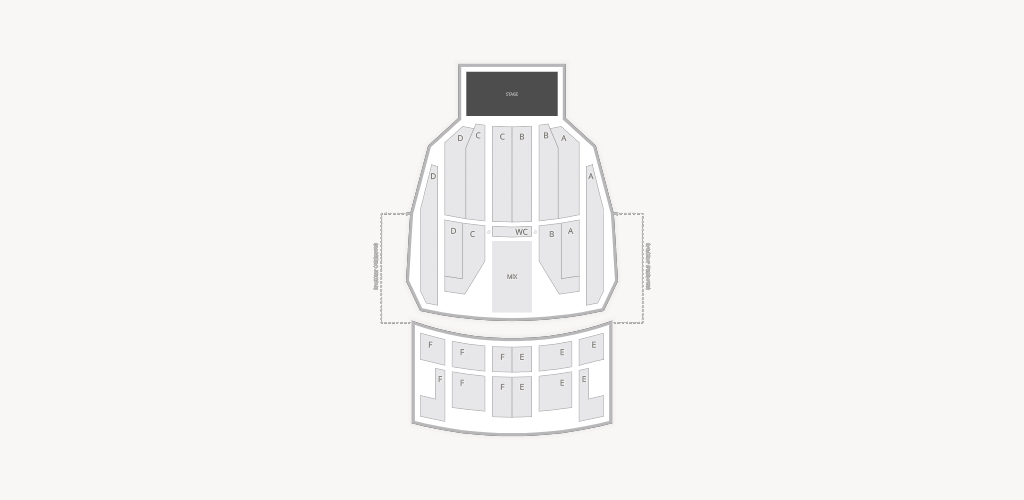 Kodak Center Seating Chart