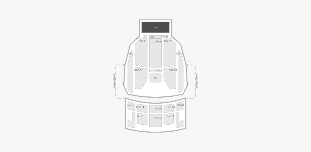 Kodak Center Seating Chart