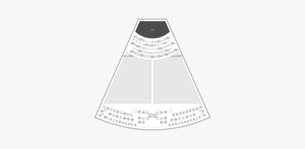 Koka Booth Amphitheatre Seating Chart
