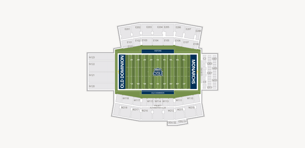 Kornblau Field at S.B. Ballard Stadium Seating Chart