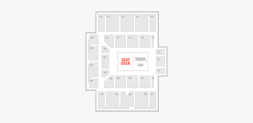 Kress Events Center Seating Chart