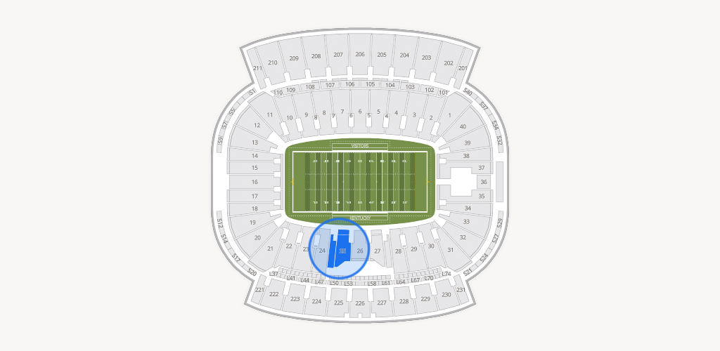 Kroger Field Seating Chart