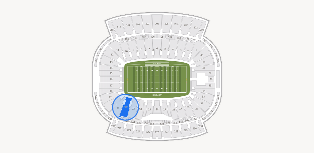 Kroger Field Seating Chart