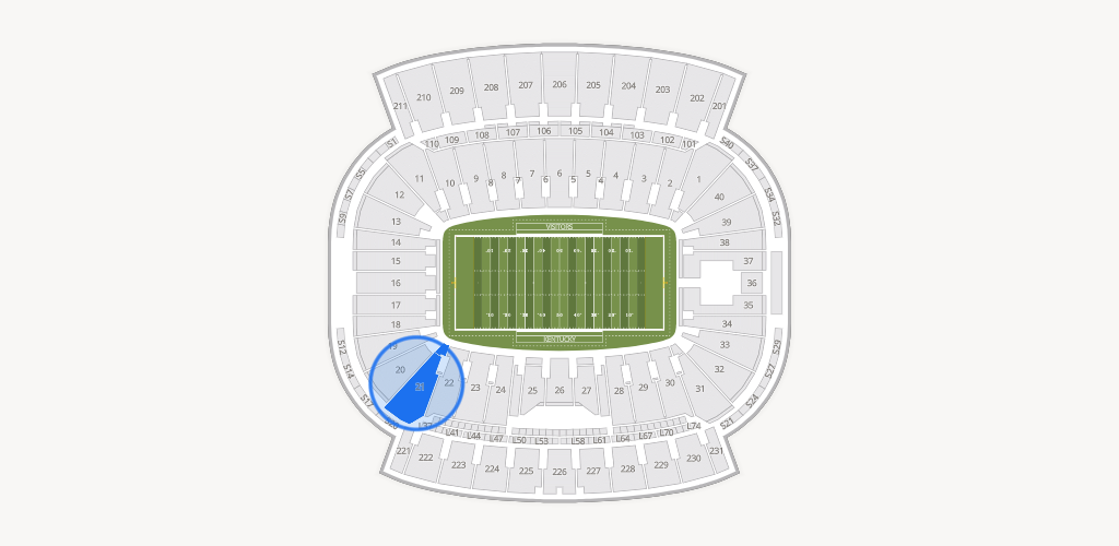 Kroger Field Seating Chart