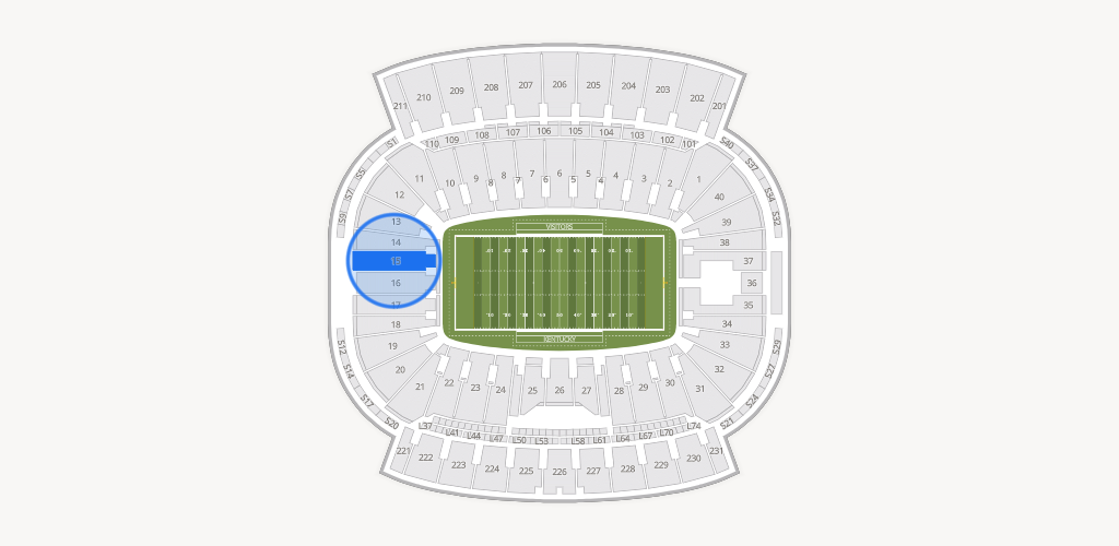 Kroger Field Seating Chart