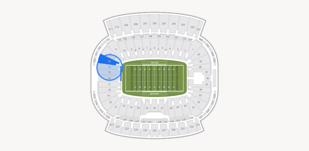 Kroger Field Seating Chart