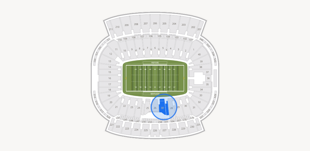 Kroger Field Seating Chart