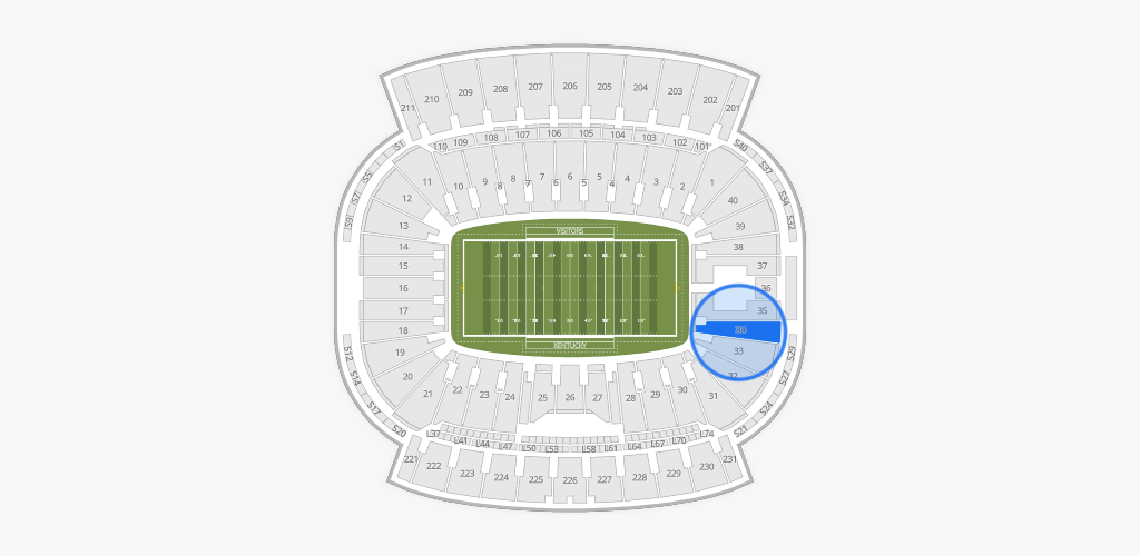 Kroger Field Seating Chart