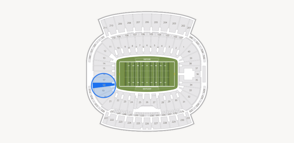 Kroger Field Seating Chart