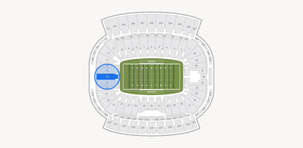 Kroger Field Seating Chart