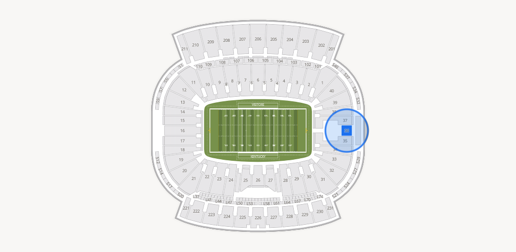 Kroger Field Seating Chart