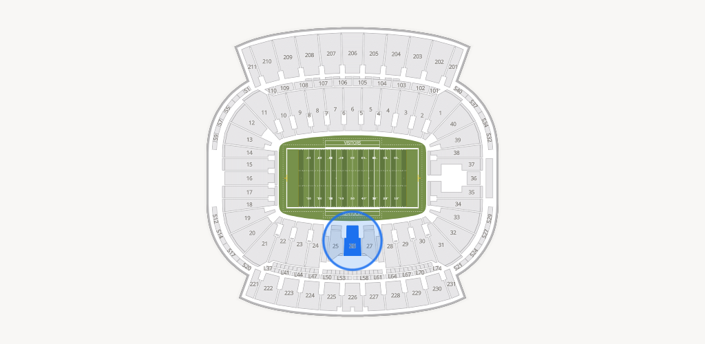 Kroger Field Seating Chart