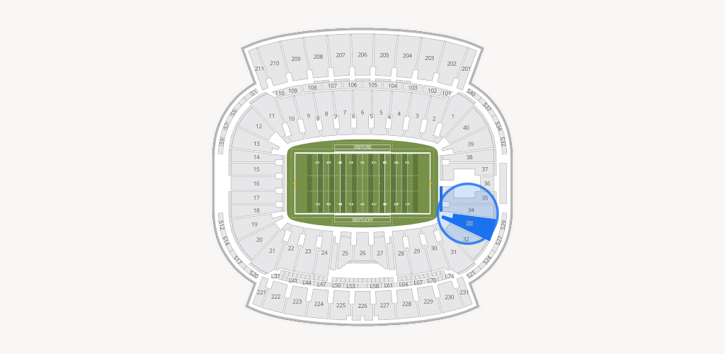 Kroger Field Seating Chart