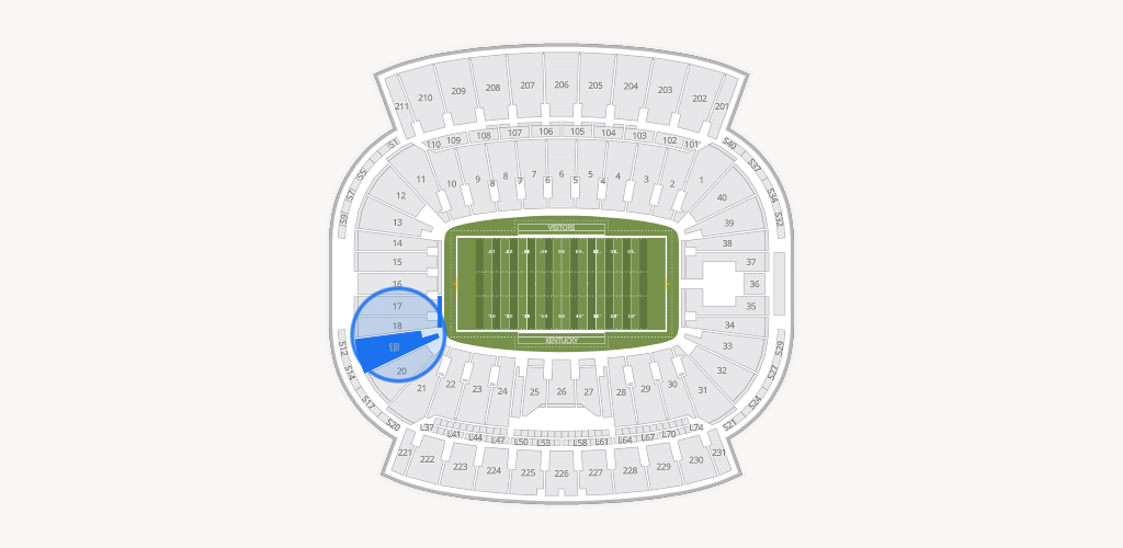 Kroger Field Seating Chart