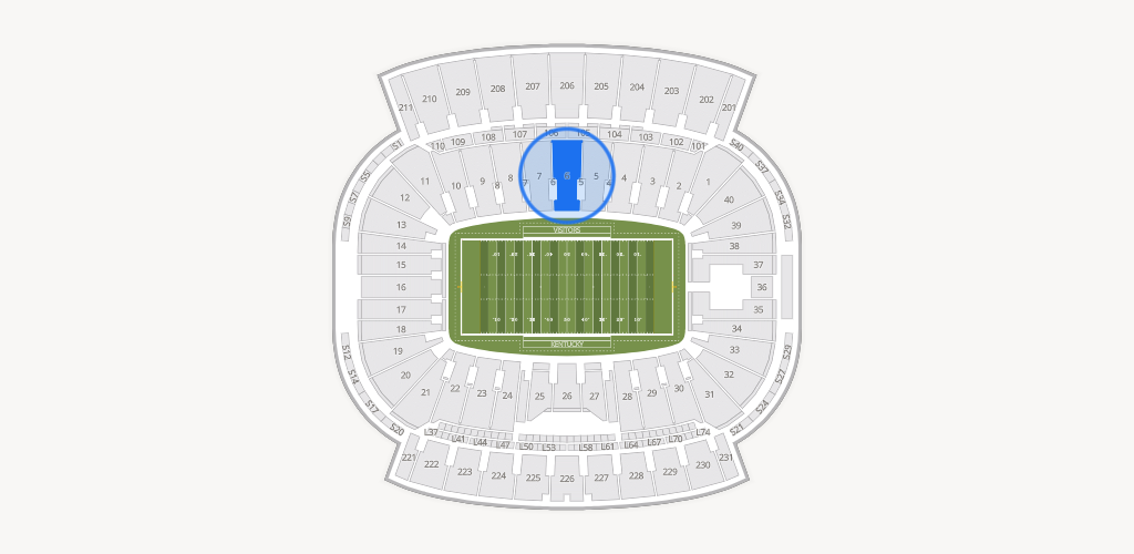 Kroger Field Seating Chart
