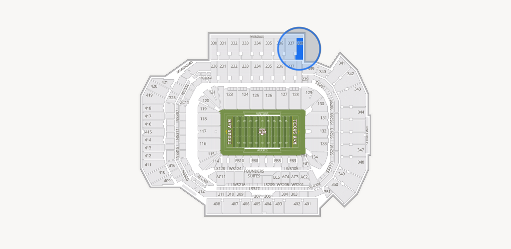Kyle Field Seating Chart