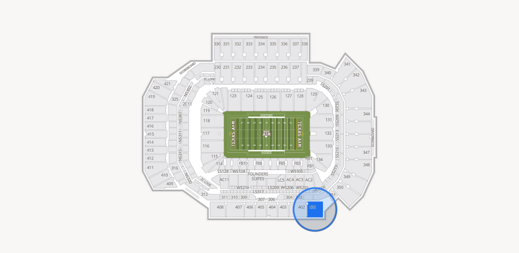 Kyle Field Seating Chart