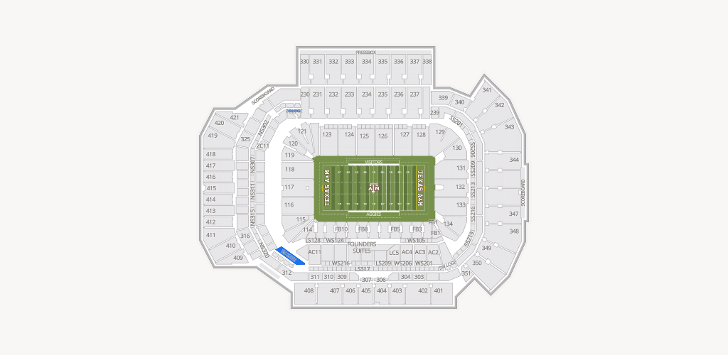 Kyle Field Seating Chart