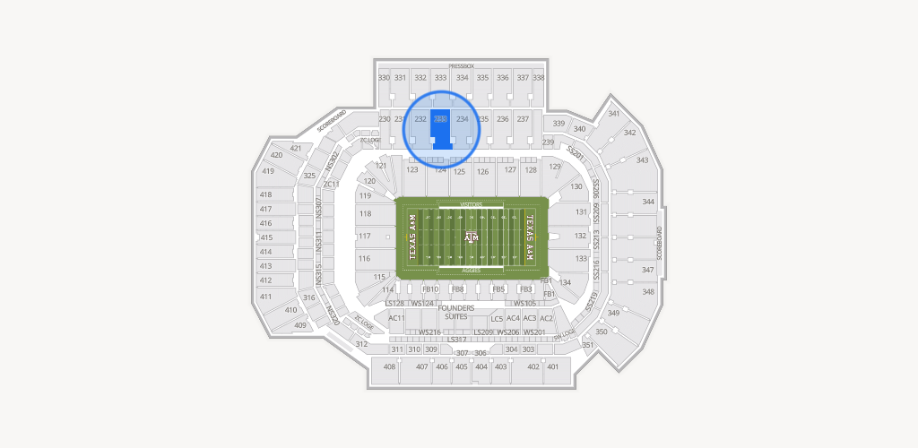 Kyle Field Seating Chart