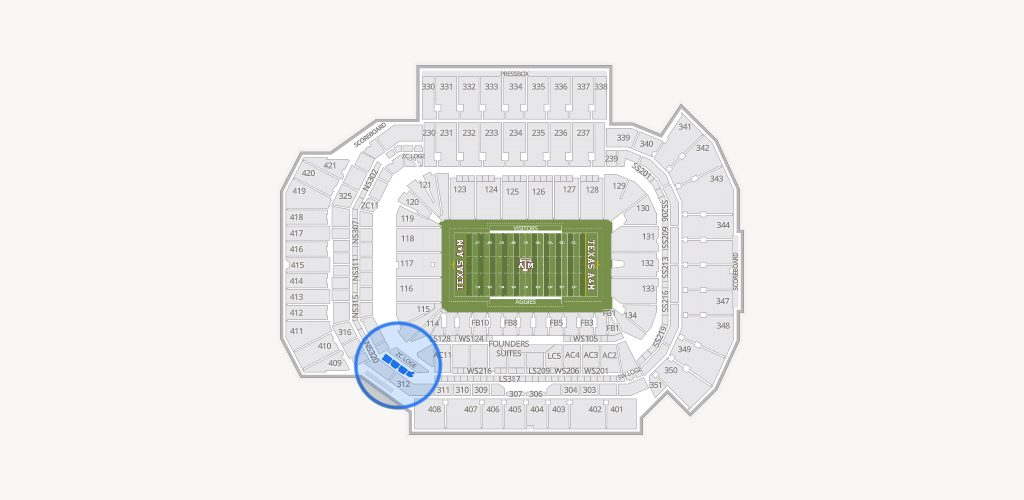 Kyle Field Seating Chart