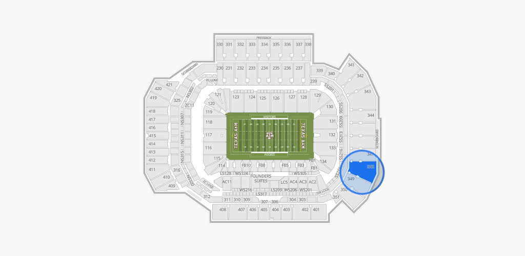 Kyle Field Seating Chart