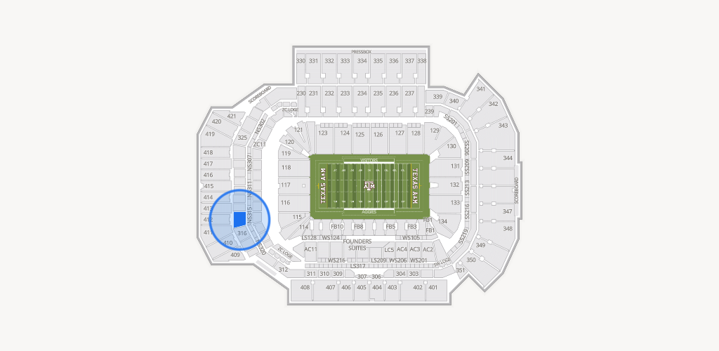 Kyle Field Seating Chart