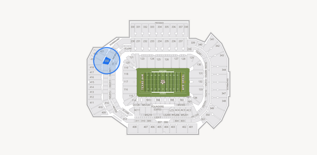 Kyle Field Seating Chart