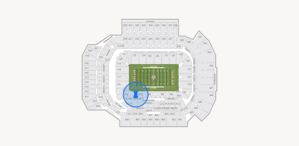Kyle Field Seating Chart