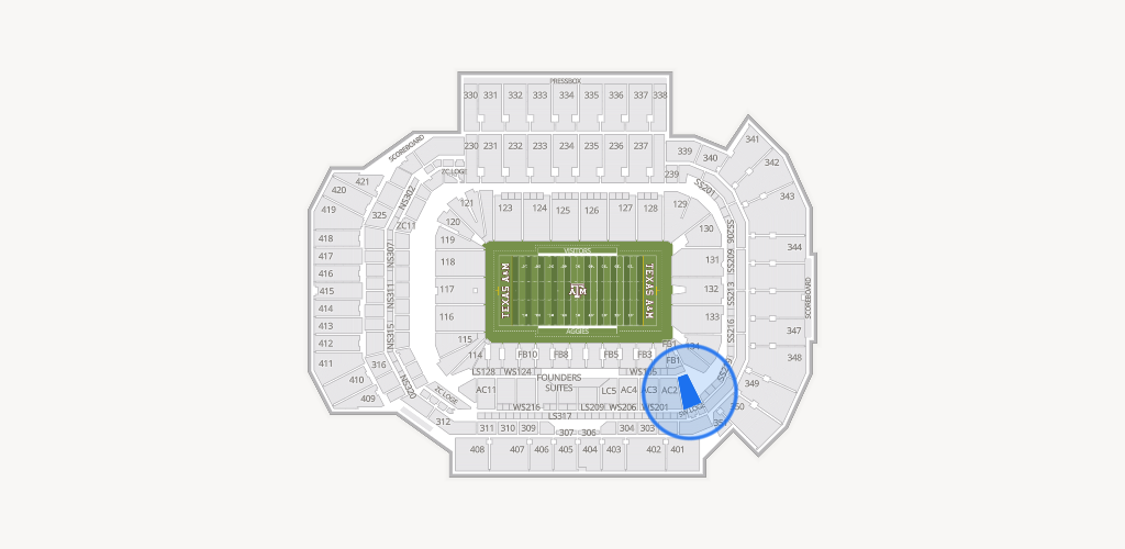 Kyle Field Seating Chart