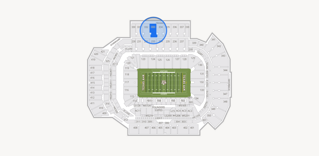 Kyle Field Seating Chart