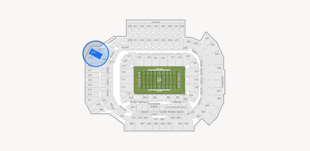 Kyle Field Seating Chart