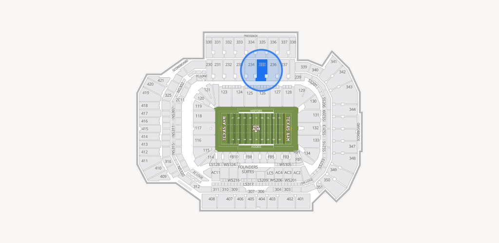 Kyle Field Seating Chart
