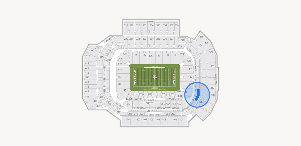 Kyle Field Seating Chart