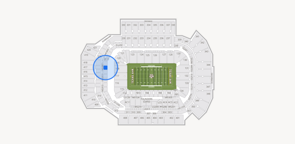 Kyle Field Seating Chart