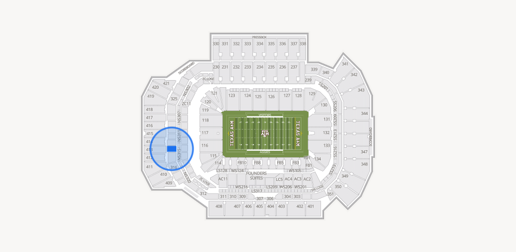 Kyle Field Seating Chart