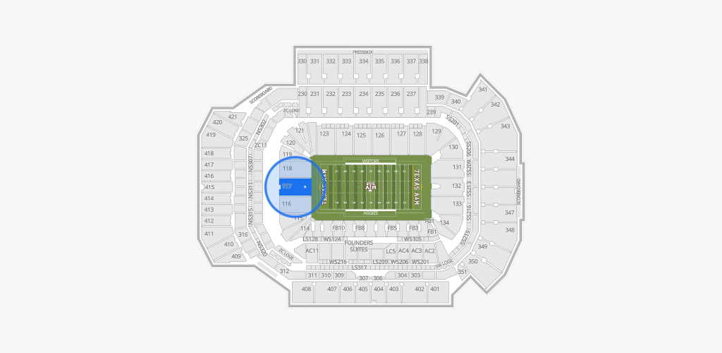Kyle Field Seating Chart
