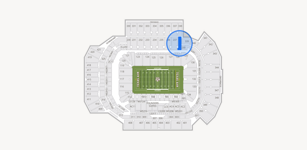 Kyle Field Seating Chart