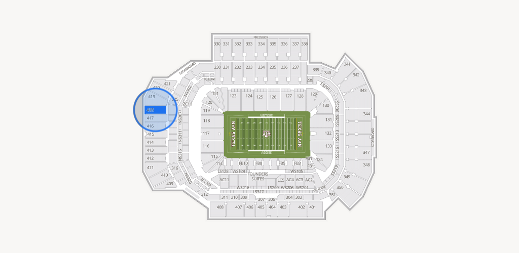 Kyle Field Seating Chart