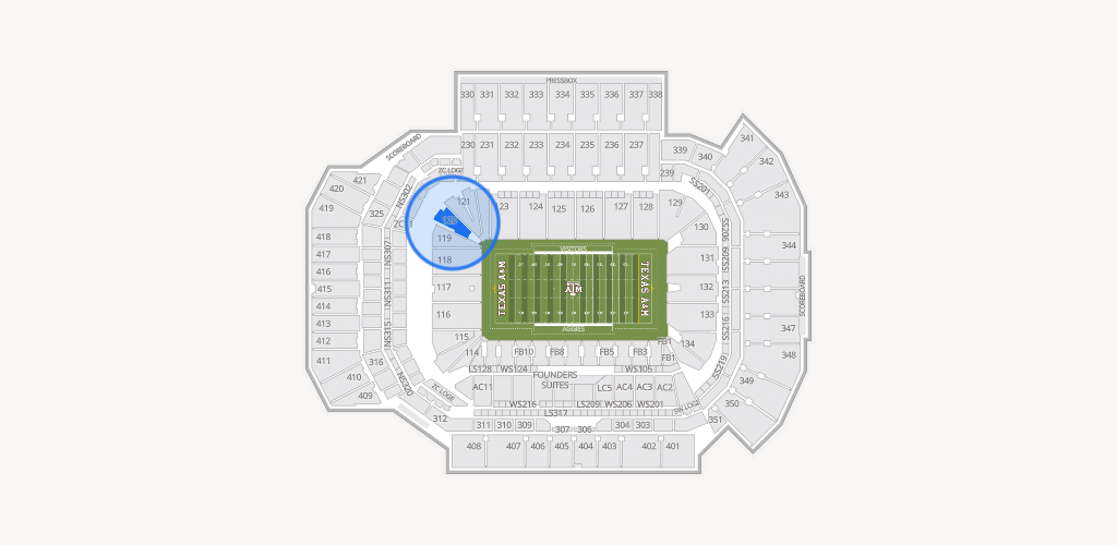 Kyle Field Seating Chart