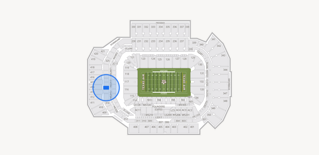 Kyle Field Seating Chart