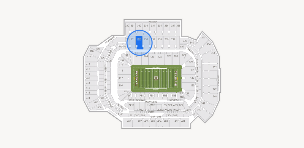 Kyle Field Seating Chart