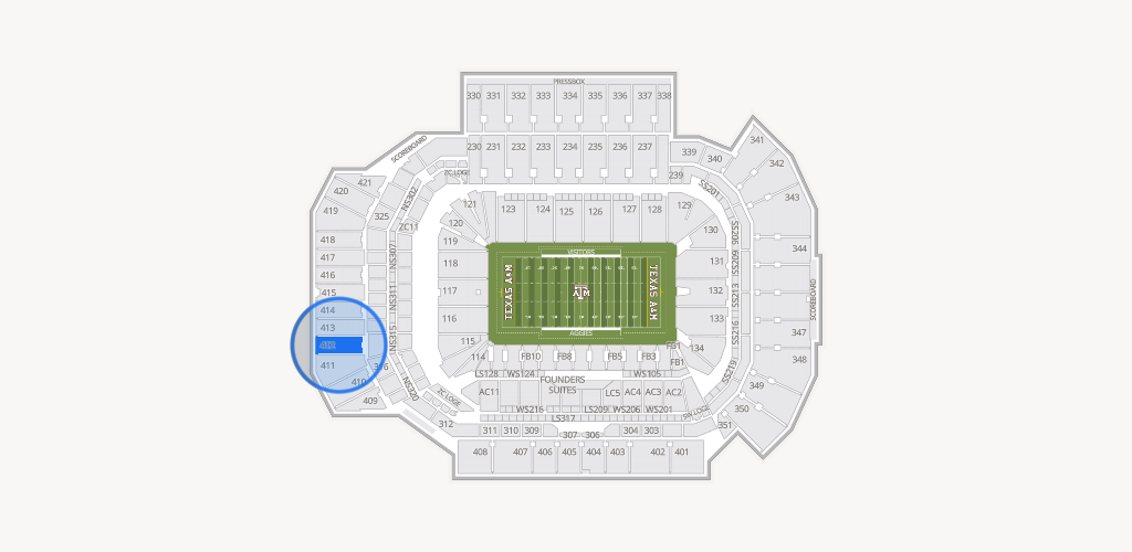 Kyle Field Seating Chart