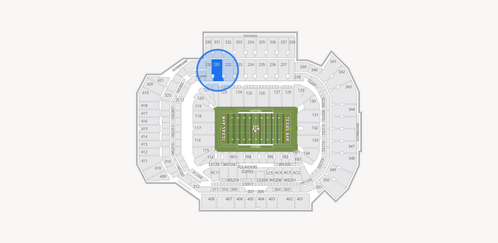 Kyle Field Seating Chart
